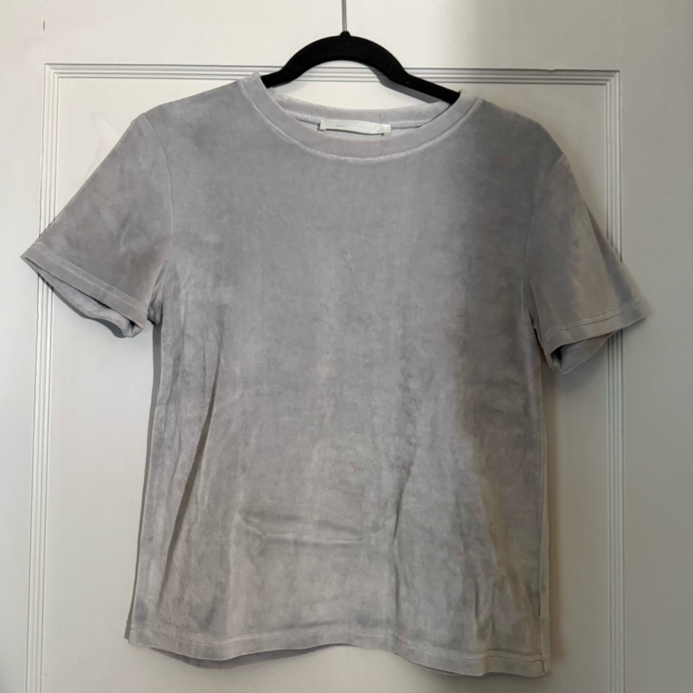 Cozy and Chic Velvet Tee